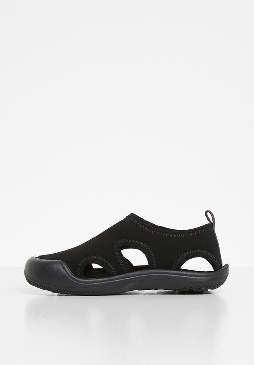 SOVIET - I rambo neoprene sandal - black 