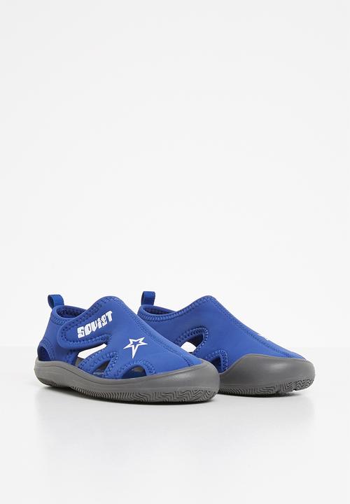 SOVIET - K rambo neoprene sandal - grey & blue