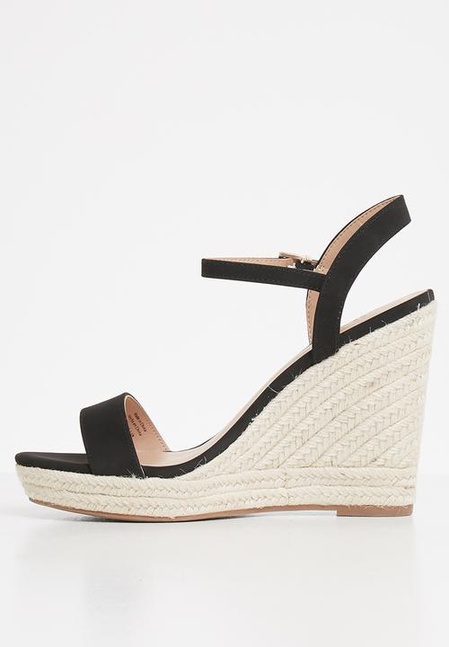 Call It Spring - Alexey wedge - 001 black tex