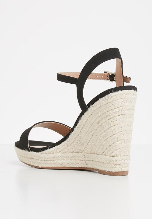 Call It Spring - Alexey wedge - 001 black tex