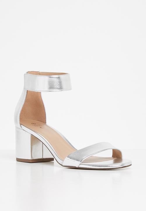 Call It Spring - Rebecca heel - silver