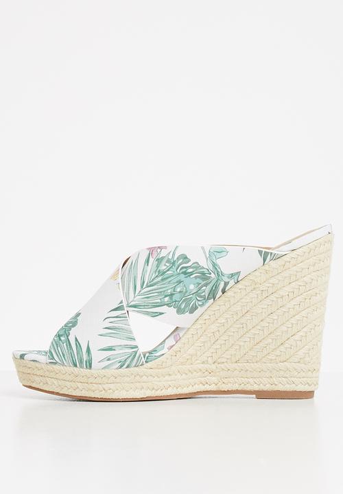 Call It Spring - Andrusha wedge - 965 white multi