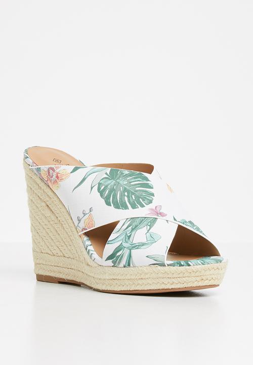 Call It Spring - Andrusha wedge - 965 white multi
