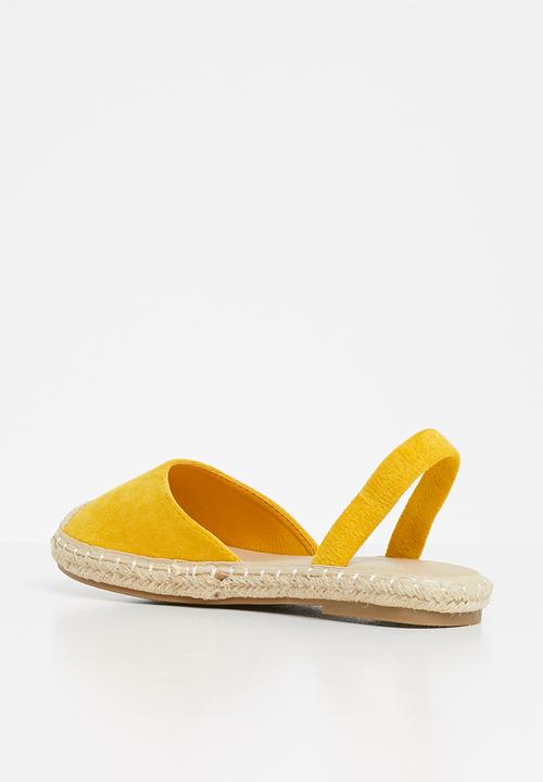 Superbalist - Mamello espadrille - yellow