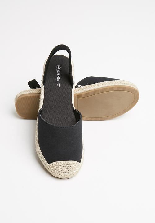 Superbalist - Mamello espadrille - black