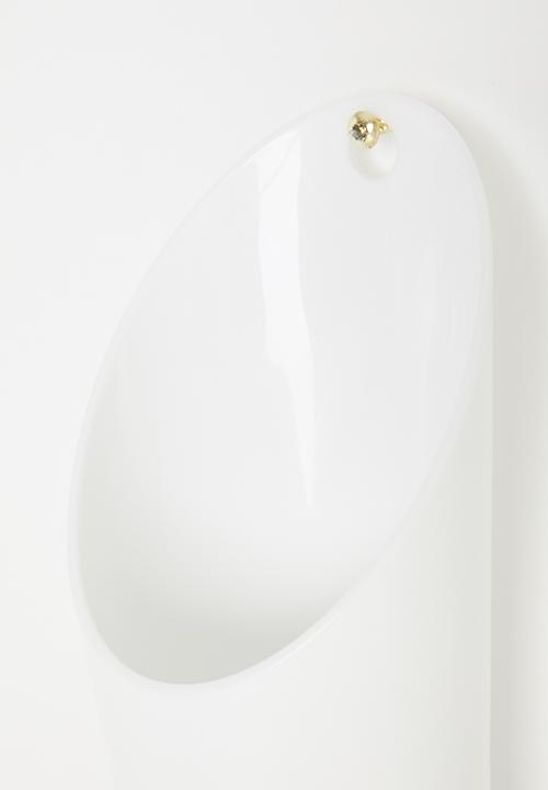Umbra - Floralink wall vessel - white