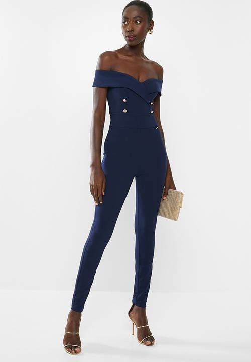 SISSY BOY - Breaking records jumpsuit - navy