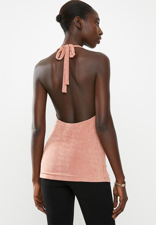 SISSY BOY - Stay or leave top - pink