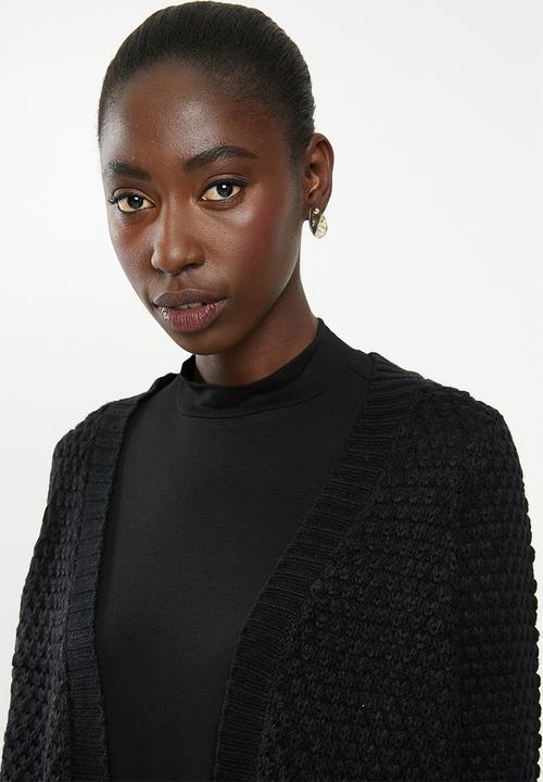 Vero Moda - Mesme open cardigan - black