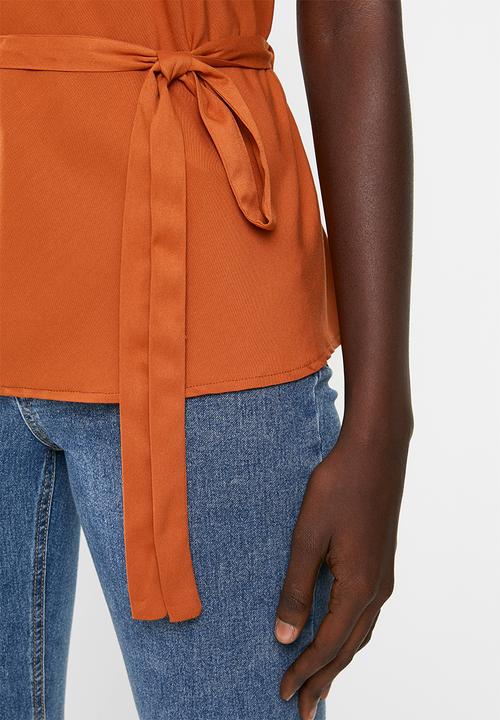 Superbalist - Ring detail cami - orange