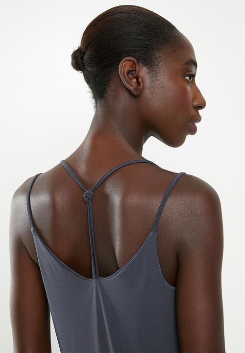 Vero Moda - Sandy strappy cami - grey 