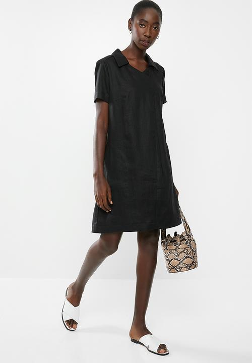 AMANDA LAIRD CHERRY - Thando tunic - black