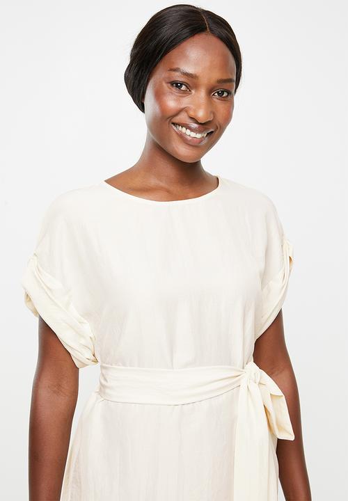 Vero Moda - Mibiza short sleeve top - cream
