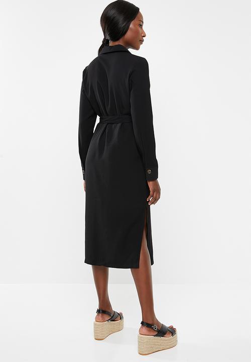 Vero Moda - Cleo calf dress - black