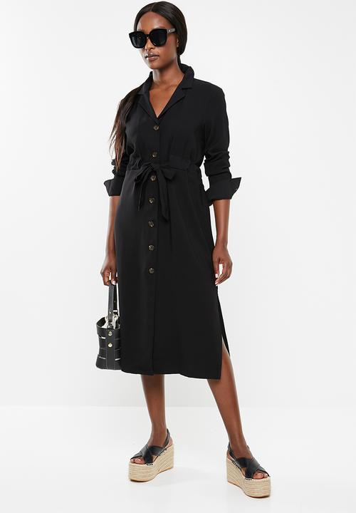 Vero Moda - Cleo calf dress - black