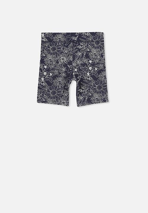 Cotton On - Hailey short - navy & white 