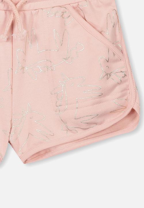 Cotton On - Nina knit short - pink 
