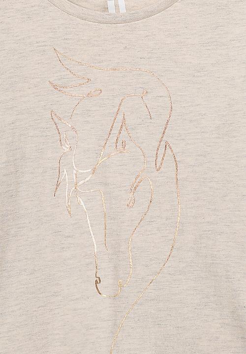Cotton On - Penelope long sleeve tee - beige