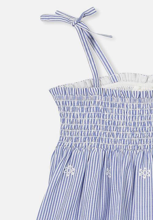 Cotton On - Lily mae sleeveless dress - blue