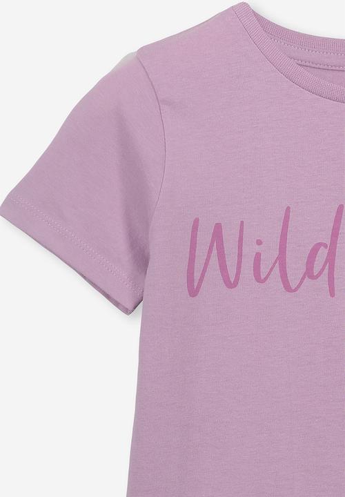 Cotton On - Penelope short sleeve tee - purple