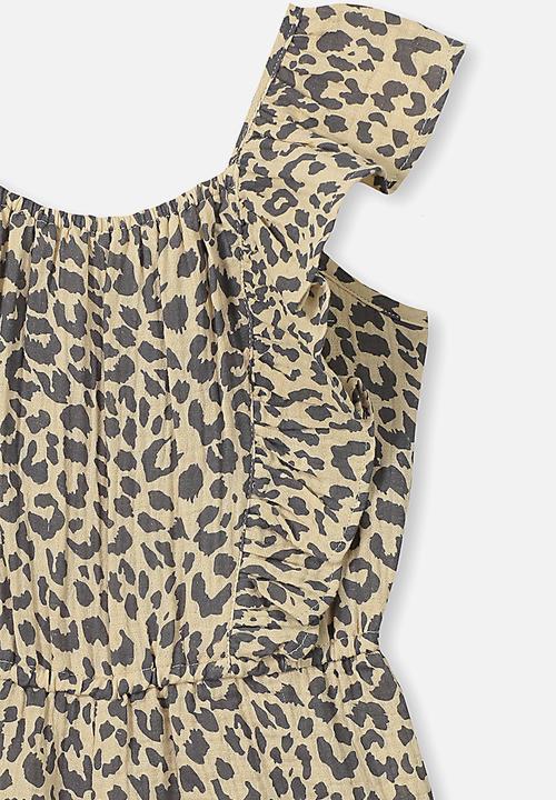 Cotton On - Kieri playsuit - beige & black 