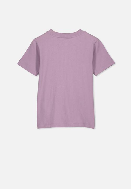 Cotton On - Co-lab short sleeve tee - purple