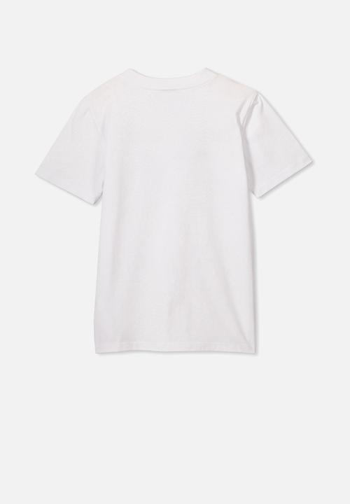 Cotton On - Co-lab short sleeve tee - white 