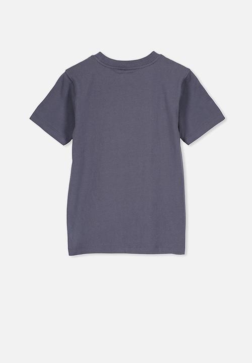 Cotton On - Co-lab short sleeve tee - navy 