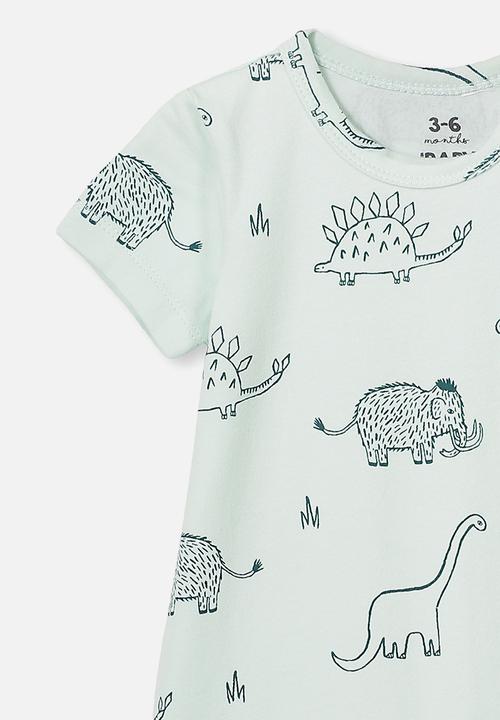 Cotton On - The short sleeve romper - green