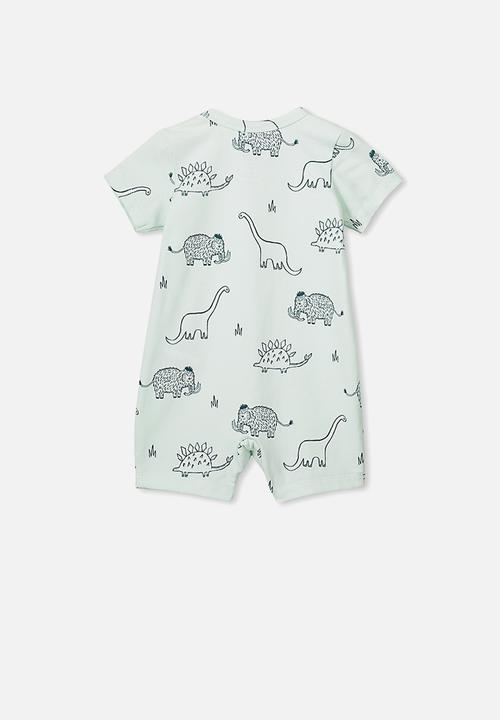 Cotton On - The short sleeve romper - green