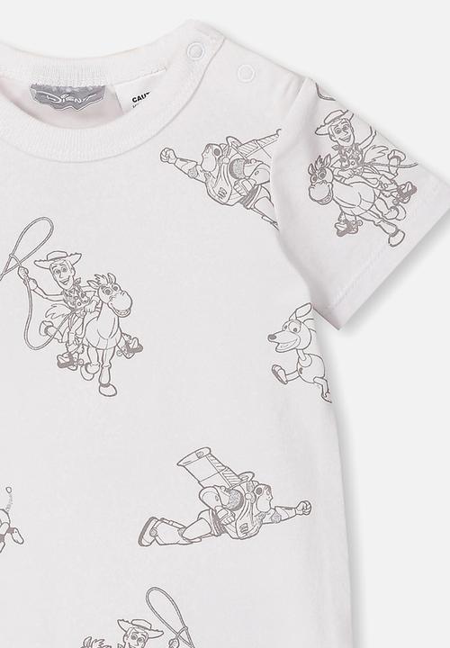 Cotton On - The short sleeve romper - white