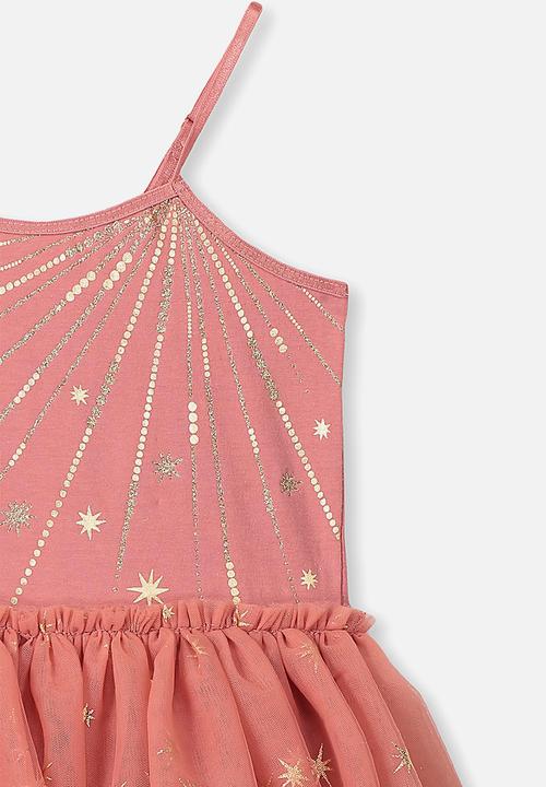 Cotton On - Iris tulle dress - pink 