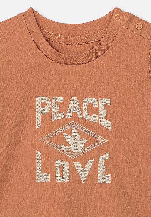 Cotton On - Jamie short sleeve tee - brown