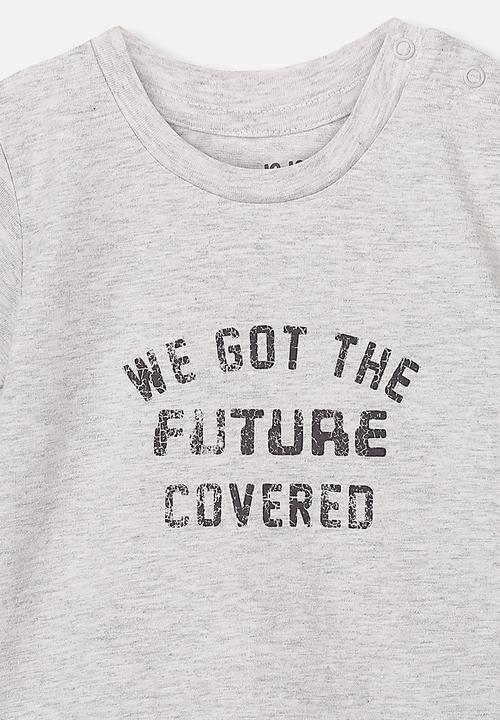 Cotton On - Jamie short sleeve tee - grey