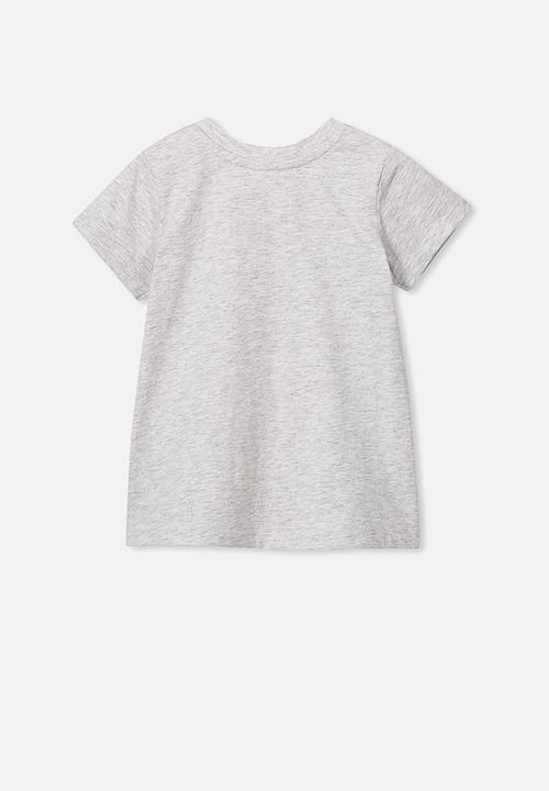 Cotton On - Jamie short sleeve tee - grey