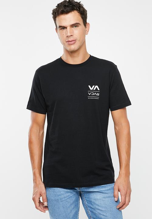 RVCA - Down the line tee - black