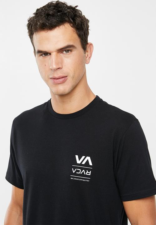 RVCA - Down the line tee - black