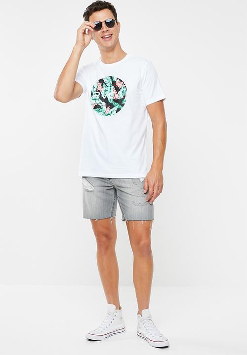 RVCA - Motor fill tee - white