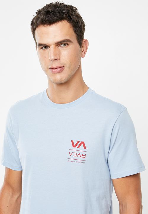 RVCA - Down the line tee - blue 