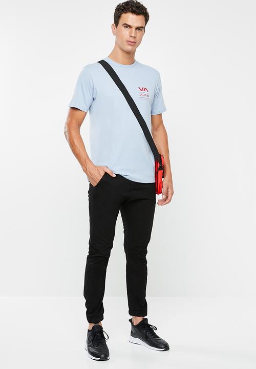 RVCA - Down the line tee - blue 
