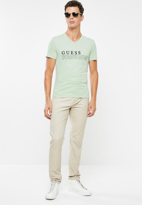 GUESS - Definition short sleeve tee - green