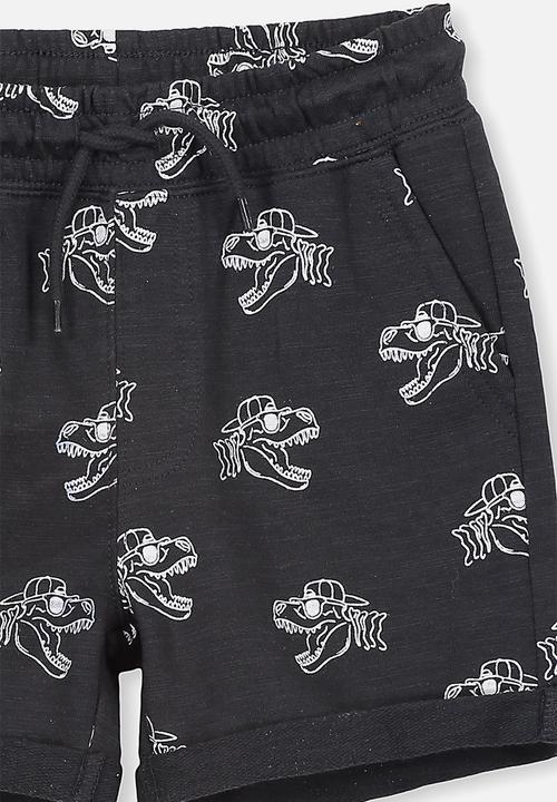 Cotton On - Henry slouch short - black & white 