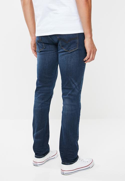 GUESS - Jason slim fit taper jeans - blue