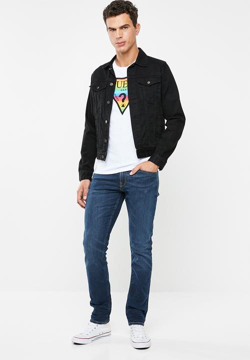 GUESS - Jason slim fit taper jeans - blue