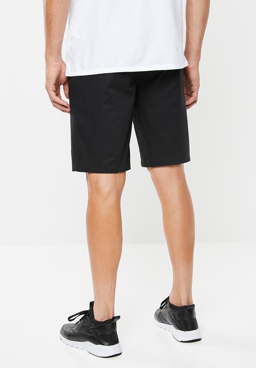 Hurley - One and only stretch chino 21" shorts - black