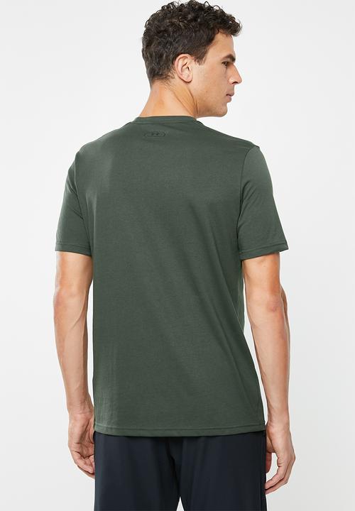 Under Armour - Under Armour inverse box logo tee - green