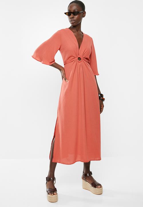 Superbalist - Kaftan dress - red