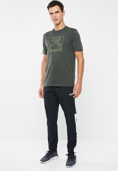 Under Armour - Unstoppable 96 tearaway pant - black & white