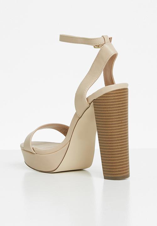 Call It Spring - Haaudia heel - neutral 