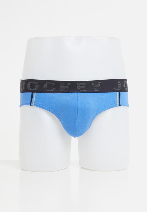 Jockey - Metropolitan 3 pack piped briefs - multi